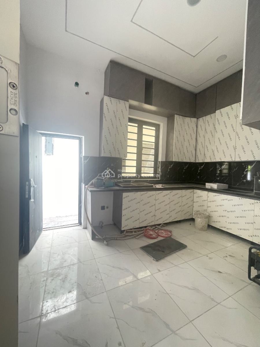 Luxury Brand New 4 Bedroom Fully Duplex with Bq, Located Inside Estate,secured Estate ,constant Light,clean Estate, Sangotedo, Ajah, Lagos, Detached Duplex for Sale
