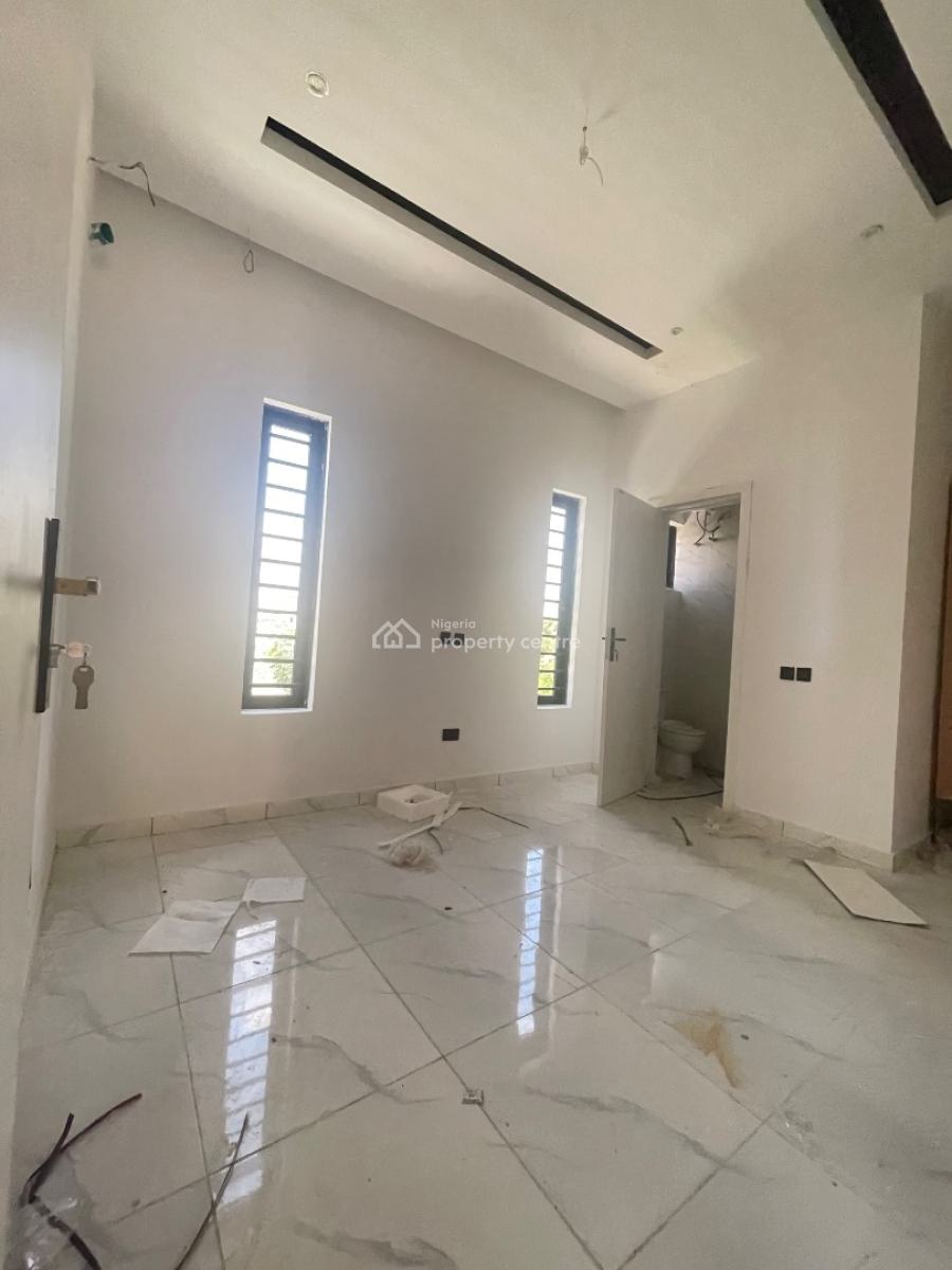 Luxury Brand New 4 Bedroom Fully Duplex with Bq, Located Inside Estate,secured Estate ,constant Light,clean Estate, Sangotedo, Ajah, Lagos, Detached Duplex for Sale