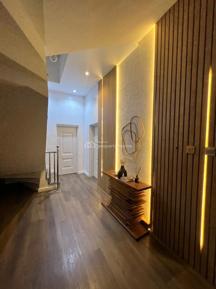 Fully Furnished 4-bedroom Semi Detached Duplex with a Bq, Chevron Toll Gate, Lekki, Lagos, Semi-detached Duplex for Rent