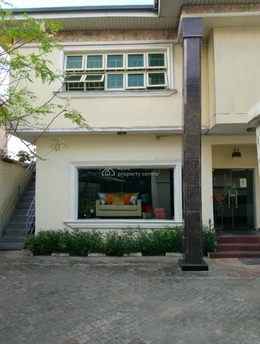 Open Plan Office Space (90sqm) Upstairs, Off Fola Osibo Area, Lekki Phase 1, Lekki, Lagos, Office Space for Rent