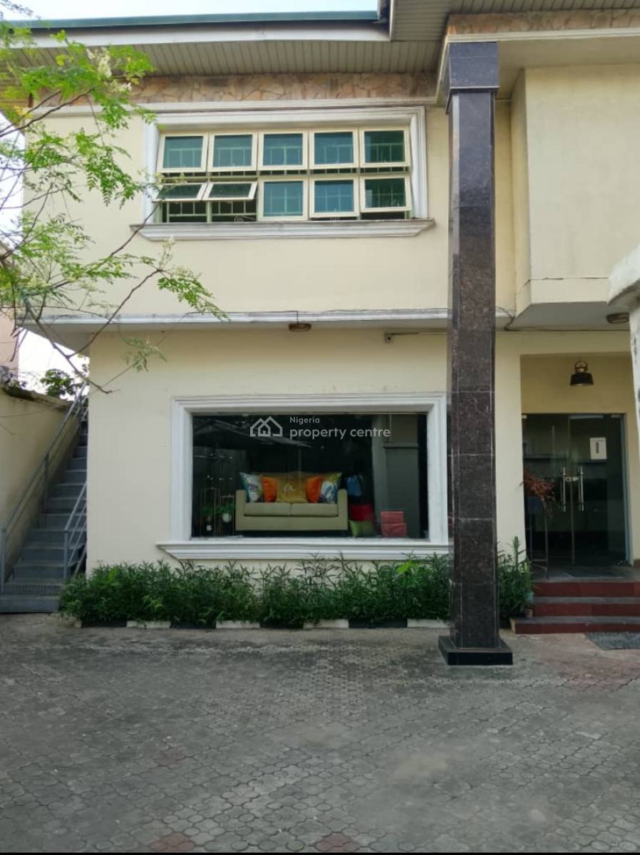 Open Plan Office Space (90sqm) Upstairs, Off Fola Osibo Area, Lekki Phase 1, Lekki, Lagos, Office Space for Rent