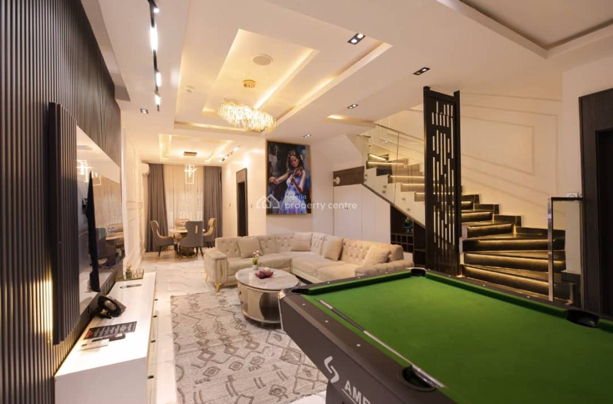 5units of Luxury 4 Bedroom with Gym, Swimming Pool, and Snooker Table, The Paradise Katampe Main, Katampe, Abuja, Terraced Duplex Short Let