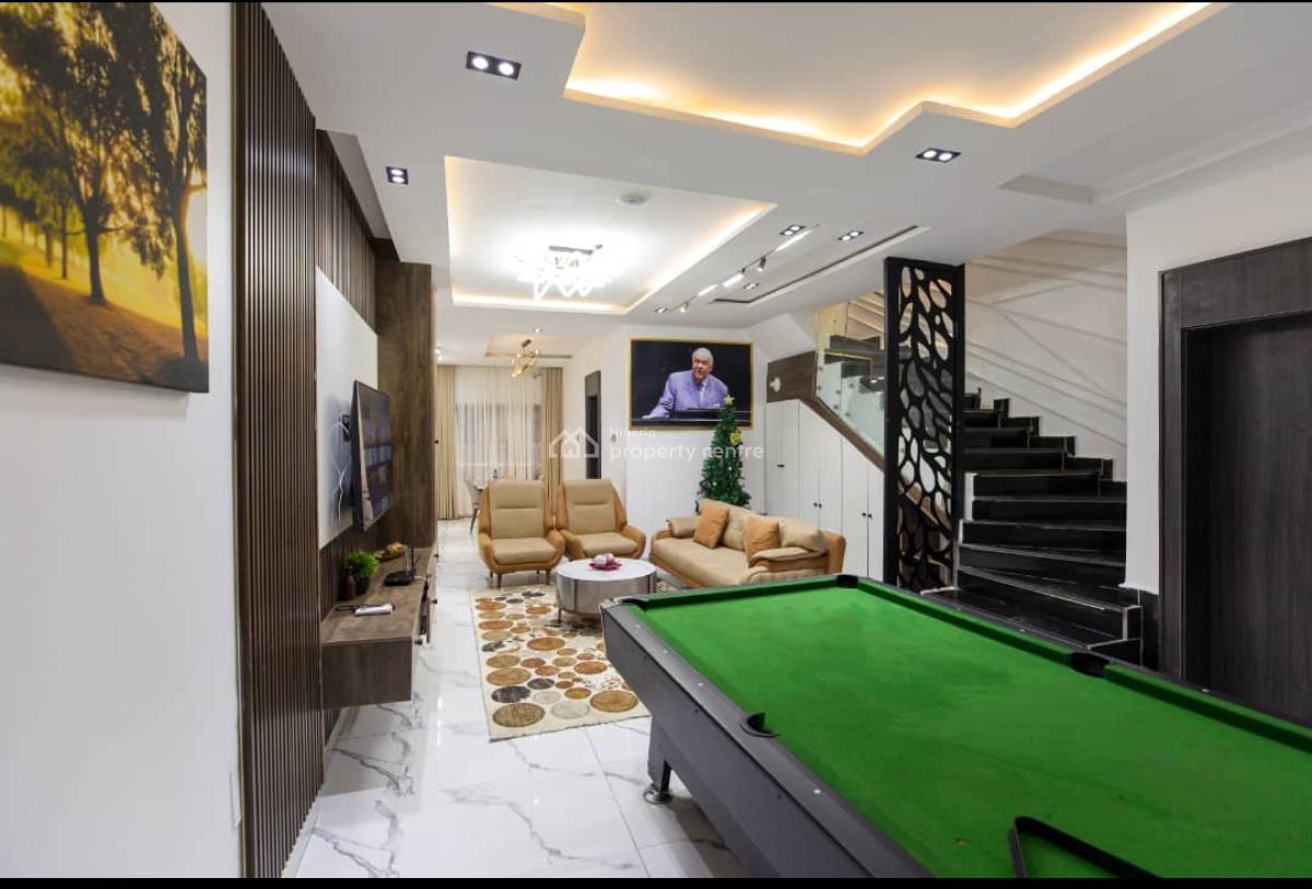 5units of Luxury 4 Bedroom with Gym, Swimming Pool, and Snooker Table, The Paradise Katampe Main, Katampe, Abuja, Terraced Duplex Short Let