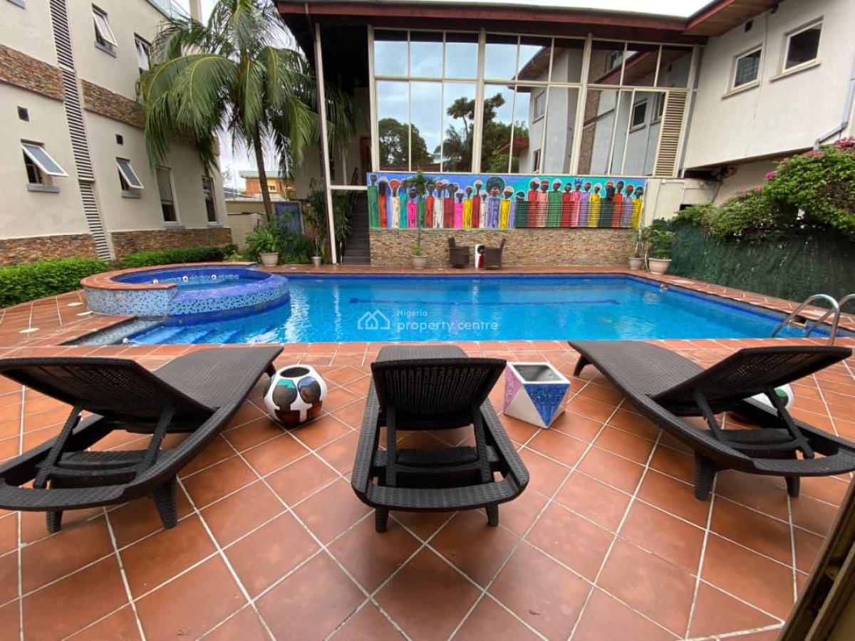 Luxury 3 Bedroom Apartment with Pool, Off Bourdillon Road, Ikoyi, Lagos, Flat / Apartment Short Let