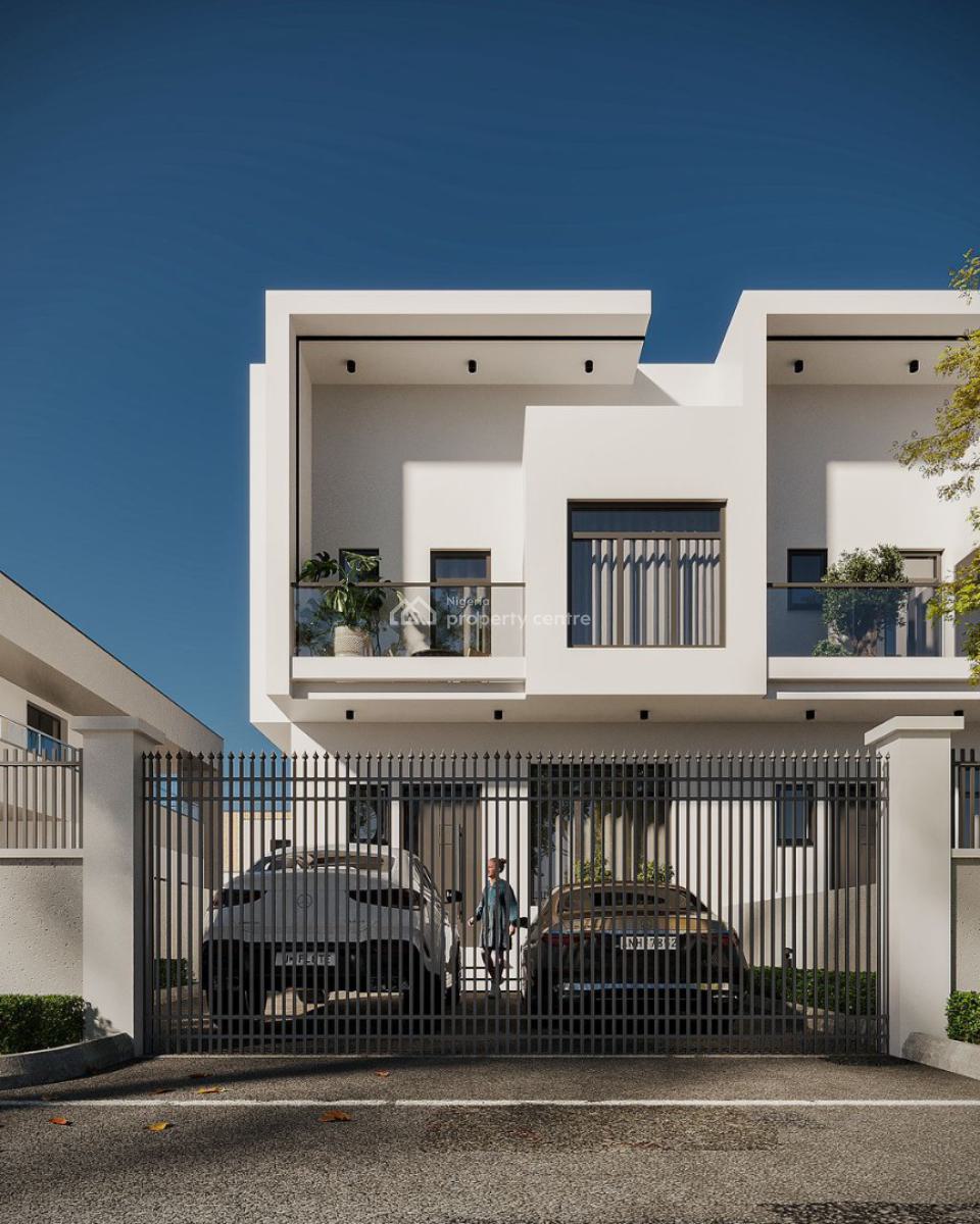 Luxury 4 Bedroom Semi Detached Duplex with Bq, Ikota, Lekki Phase 2, Lekki, Lagos, Terraced Duplex for Sale