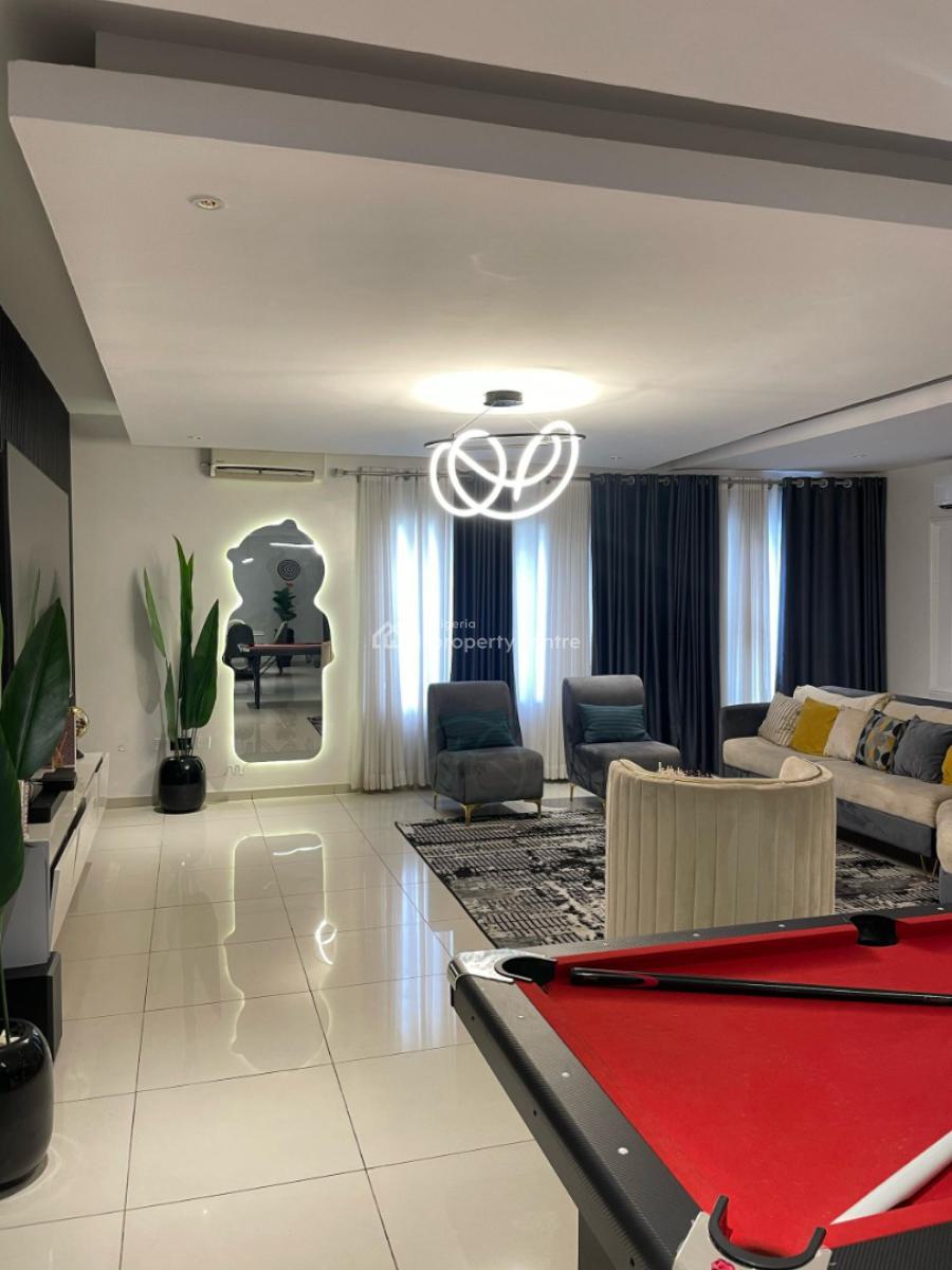 Luxury 3 Bedroom Apartment with Penthouse, Snooker and Ps5, Lekki Phase 1, Lekki, Lagos, Flat / Apartment Short Let