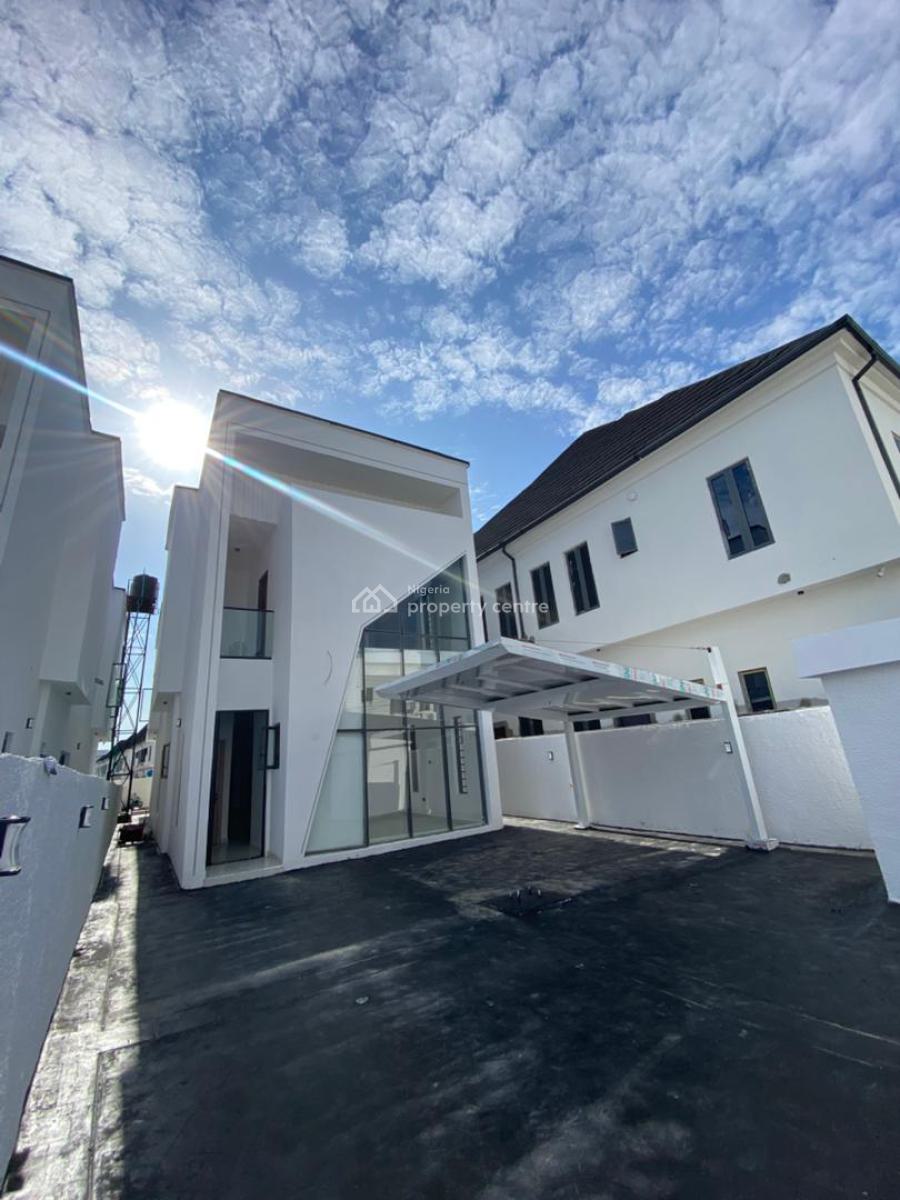 Magnificent 5 Bedroom Detached Duplex with a Pool, Bq, Security House, Vgc, Lekki, Lagos, Detached Duplex for Sale