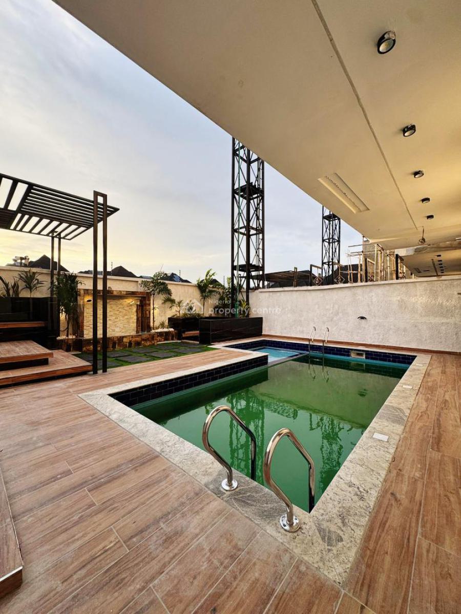 Magnificent 6 Bedroom Home with Bq, Pool, Cinema, Gym, Exterior Lounge, Chevron, Lekki, Lagos, Detached Duplex for Sale