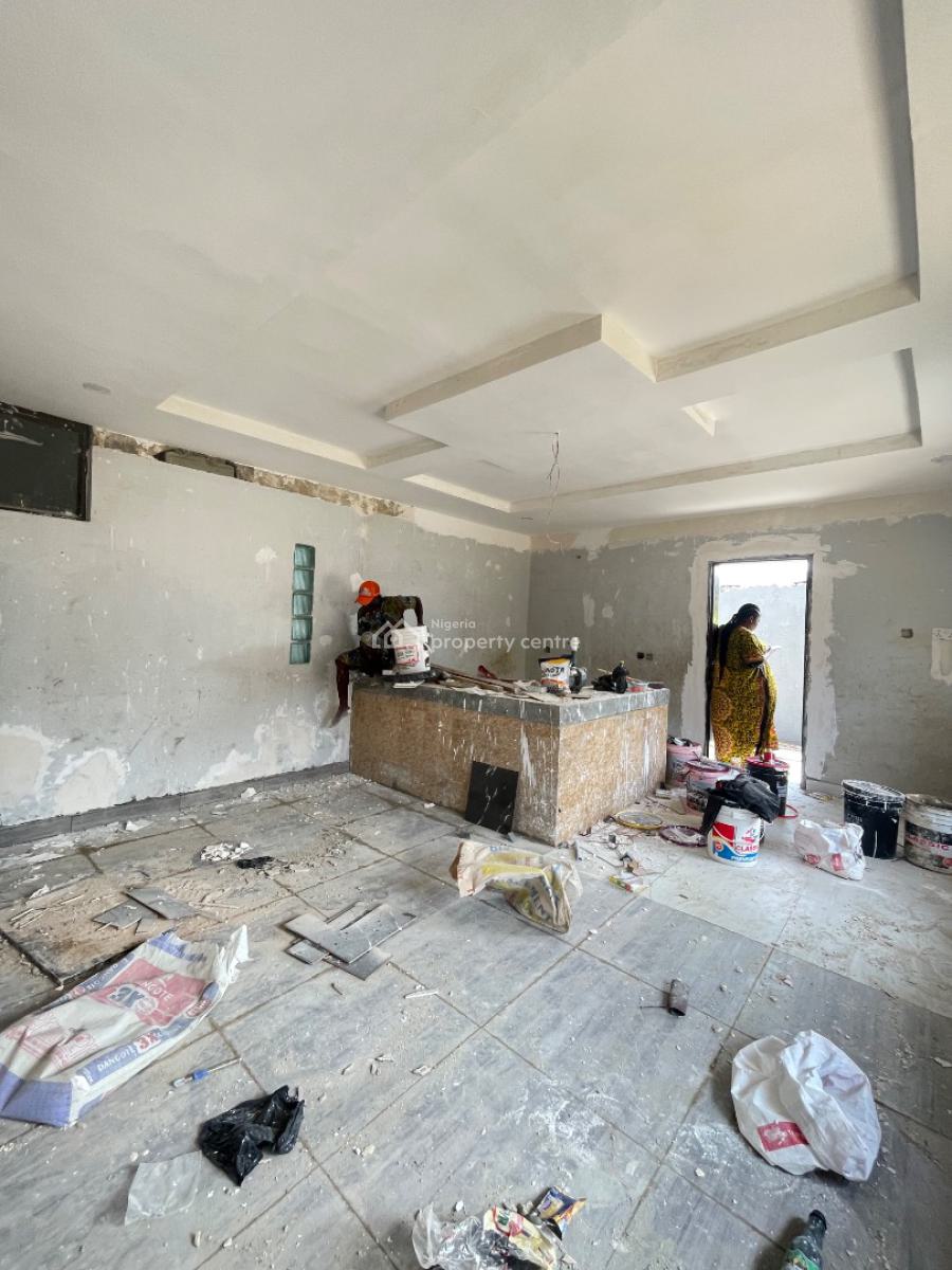 Studio Apartment with Open Plan Kitchen, Igbo Efon Bus Stop, Lekki, Lagos, Self Contain (single Rooms) for Rent