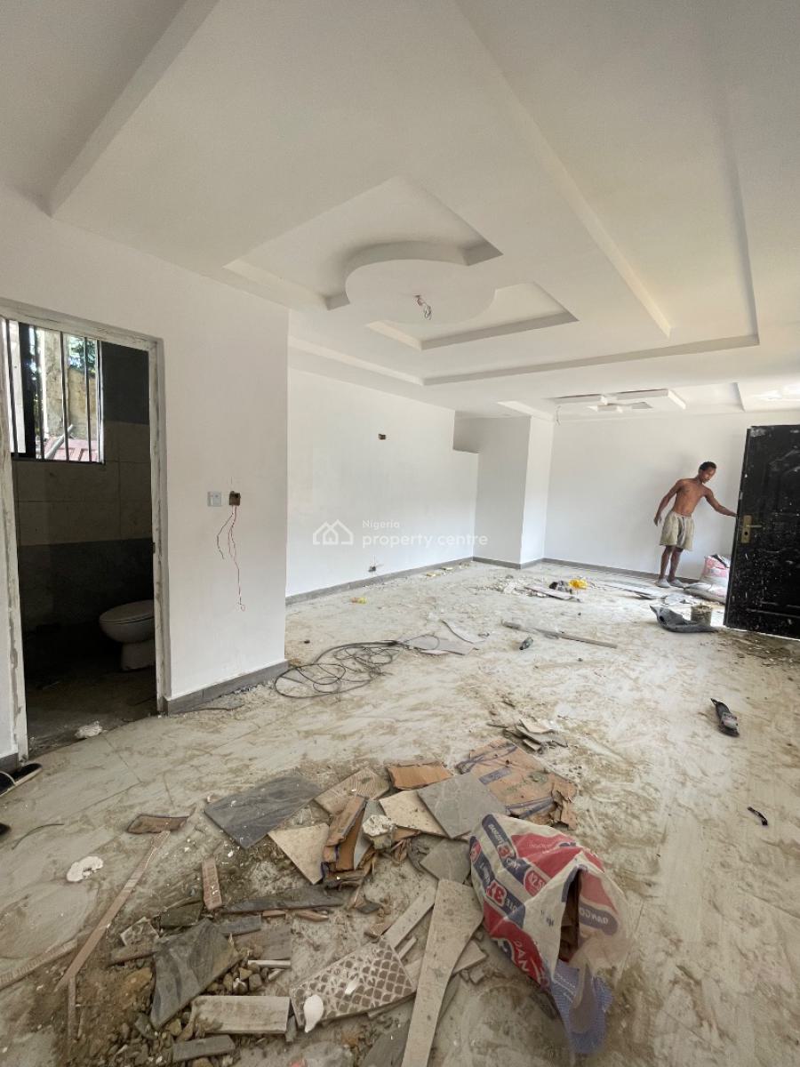 Big Studio Apartment with Open Plan Kitchen, Igbo Efon Bus Stop, Lekki, Lagos, Self Contain (single Rooms) for Rent