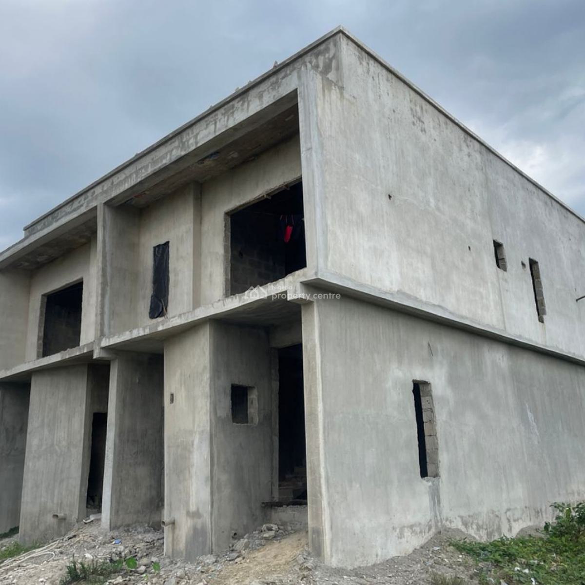 4 Bedroom Semi Detached Tarrace Duplex, Edjeba Close Chevron Clinic, Edjeba, Warri, Delta, Detached Duplex for Sale