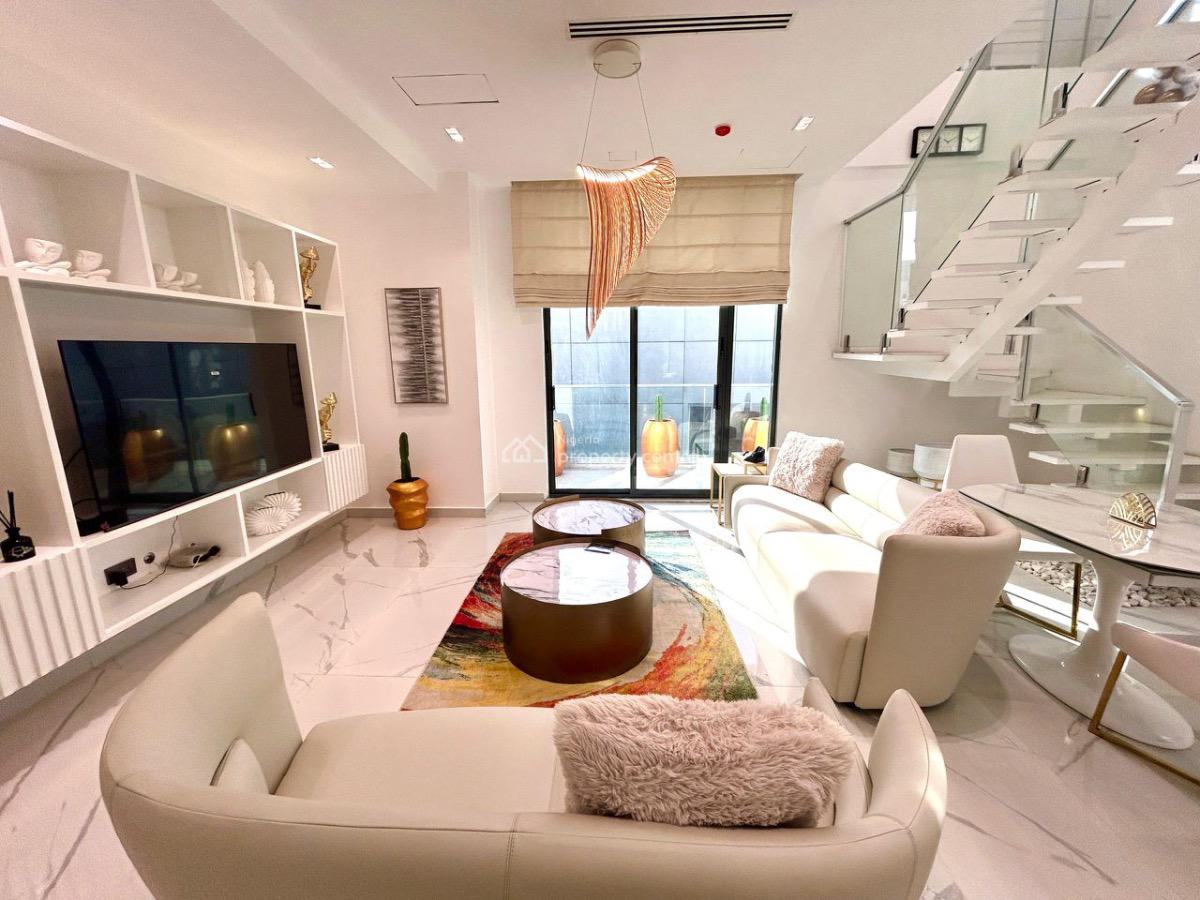 3 Bedroom Luxury Maisonette, Off Bisola Durosimi, Lekki Phase 1, Lekki, Lagos, Terraced Duplex Short Let