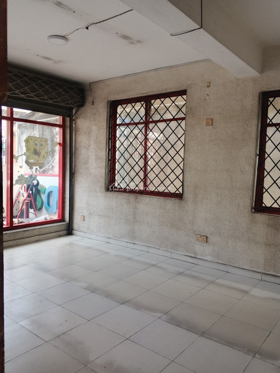 a Two Storey Building Commercial Space Available in a Self Compound, Old Yaba Road, Adekunle, Yaba, Lagos, Office Space for Rent