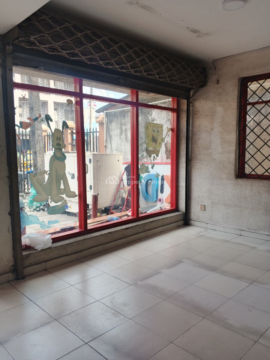 a Two Storey Building Commercial Space Available in a Self Compound, Old Yaba Road, Adekunle, Yaba, Lagos, Office Space for Rent