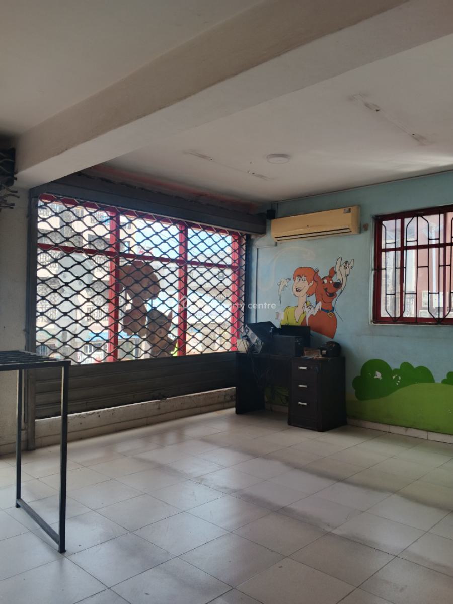 a Two Storey Building Commercial Space Available in a Self Compound, Old Yaba Road, Adekunle, Yaba, Lagos, Office Space for Rent