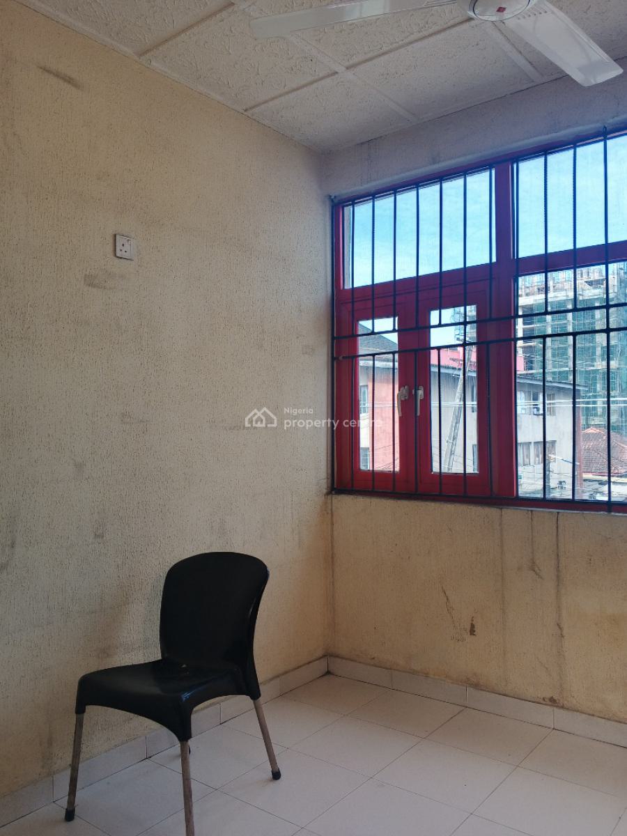 a Two Storey Building Commercial Space Available in a Self Compound, Old Yaba Road, Adekunle, Yaba, Lagos, Office Space for Rent