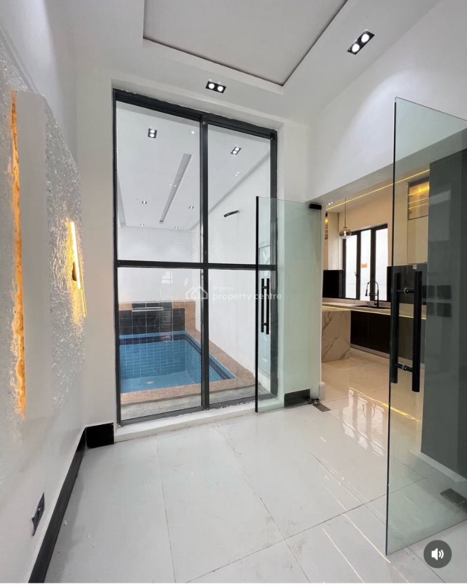 Newly Built 5bedroom Duplex Comes with Swimming Pool, By Blenco Supermarket Before Shop Rite, Sangotedo, Ajah, Lagos, Detached Duplex for Sale