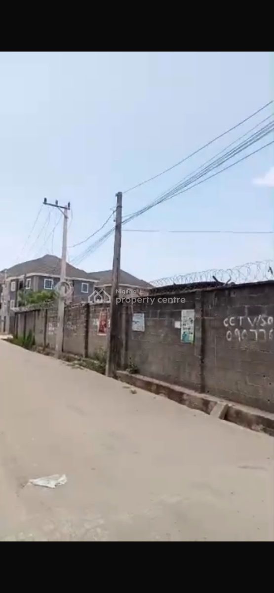 Prime Double Corner Piece with  Structure of 4bedroom Bungalow, Opposite Debirus College By Goodnews Estate First Gate Via Thera Annex, Sangotedo, Ajah, Lagos, Mixed-use Land for Sale