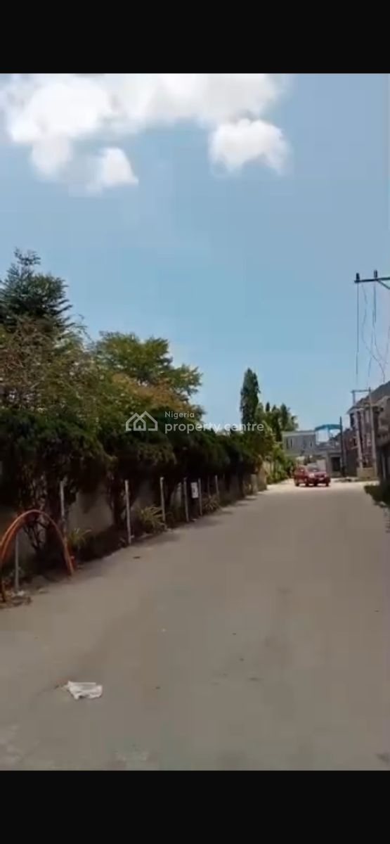 Prime Double Corner Piece with  Structure of 4bedroom Bungalow, Opposite Debirus College By Goodnews Estate First Gate Via Thera Annex, Sangotedo, Ajah, Lagos, Mixed-use Land for Sale