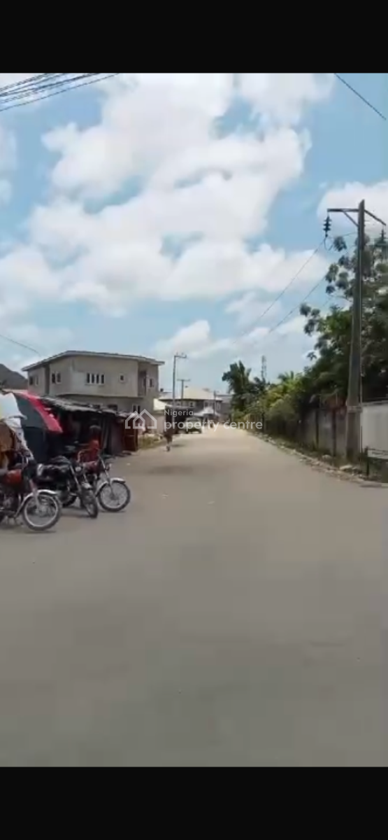 Prime Double Corner Piece with  Structure of 4bedroom Bungalow, Opposite Debirus College By Goodnews Estate First Gate Via Thera Annex, Sangotedo, Ajah, Lagos, Mixed-use Land for Sale