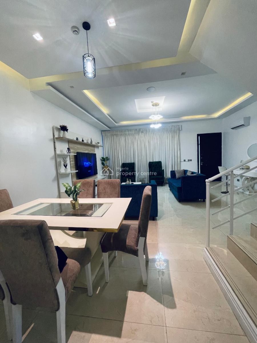 Fully Furnished 3 Bedroom Terrace Duplex with a Bq, Banana Island, Ikoyi, Lagos, House for Rent
