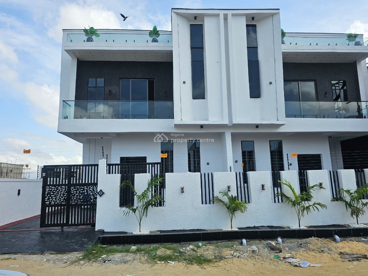 Luxury 4 Bedroom Semi-detached Duplex with Boys Quarter, Ajah, Lagos, Semi-detached Duplex for Sale