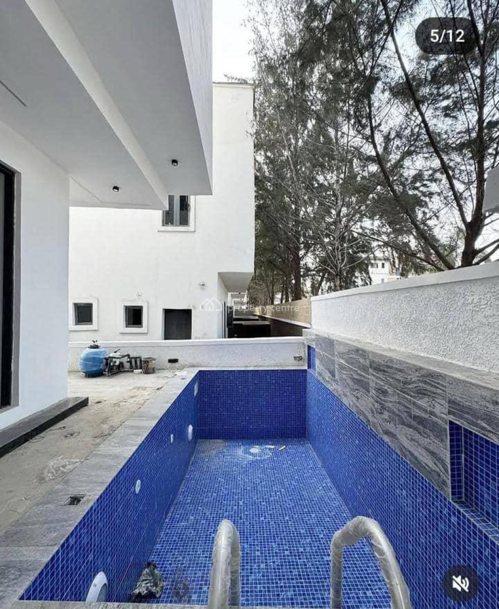 Crafted 5 Bedroom Detached Plus Pool and Bq Gov Consent, Lekki, Lagos, Detached Duplex for Sale