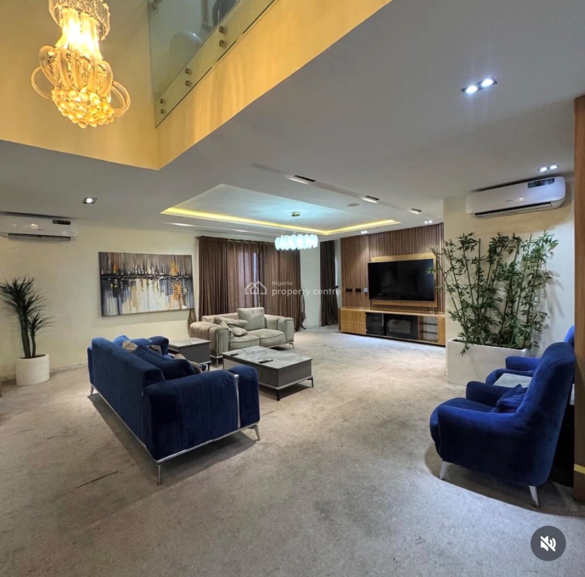 Fully Furnished 4 Bedroom Penthouse, Lekki Phase 1, Lekki, Lagos, Flat / Apartment for Rent