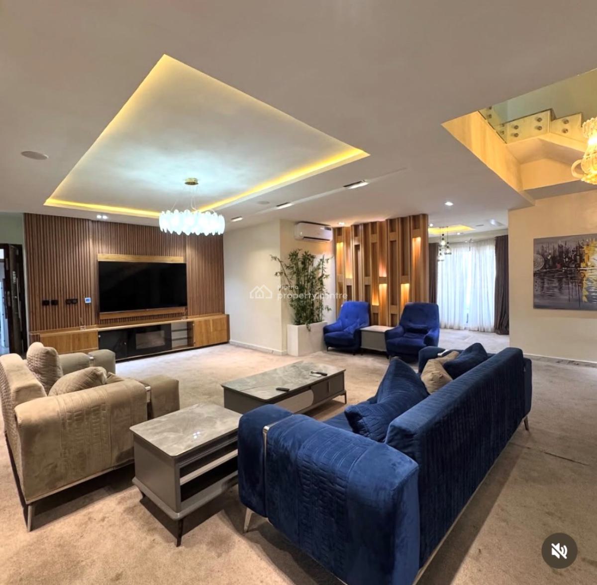 Fully Furnished 4 Bedroom Penthouse, Lekki Phase 1, Lekki, Lagos, House for Rent