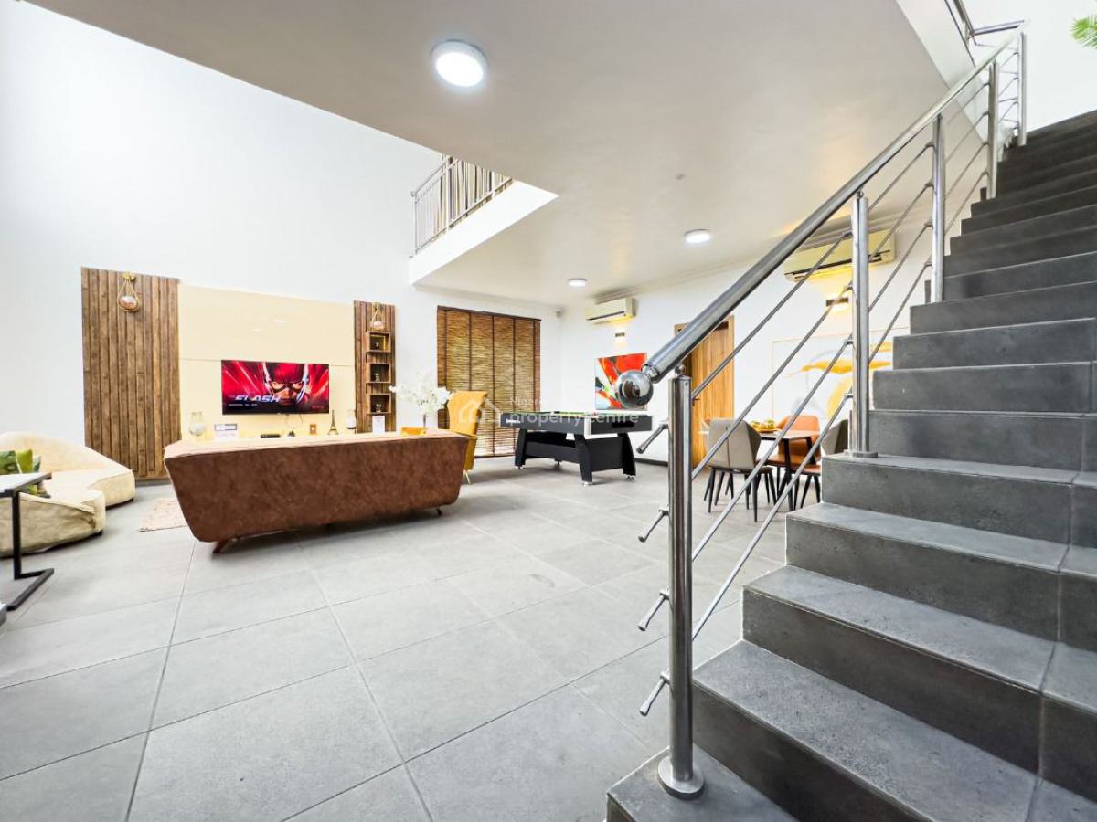 Luxury 3 Bed Terrace Duplex+ Snooker, Lekki Phase 1, Lekki, Lagos, Flat / Apartment Short Let