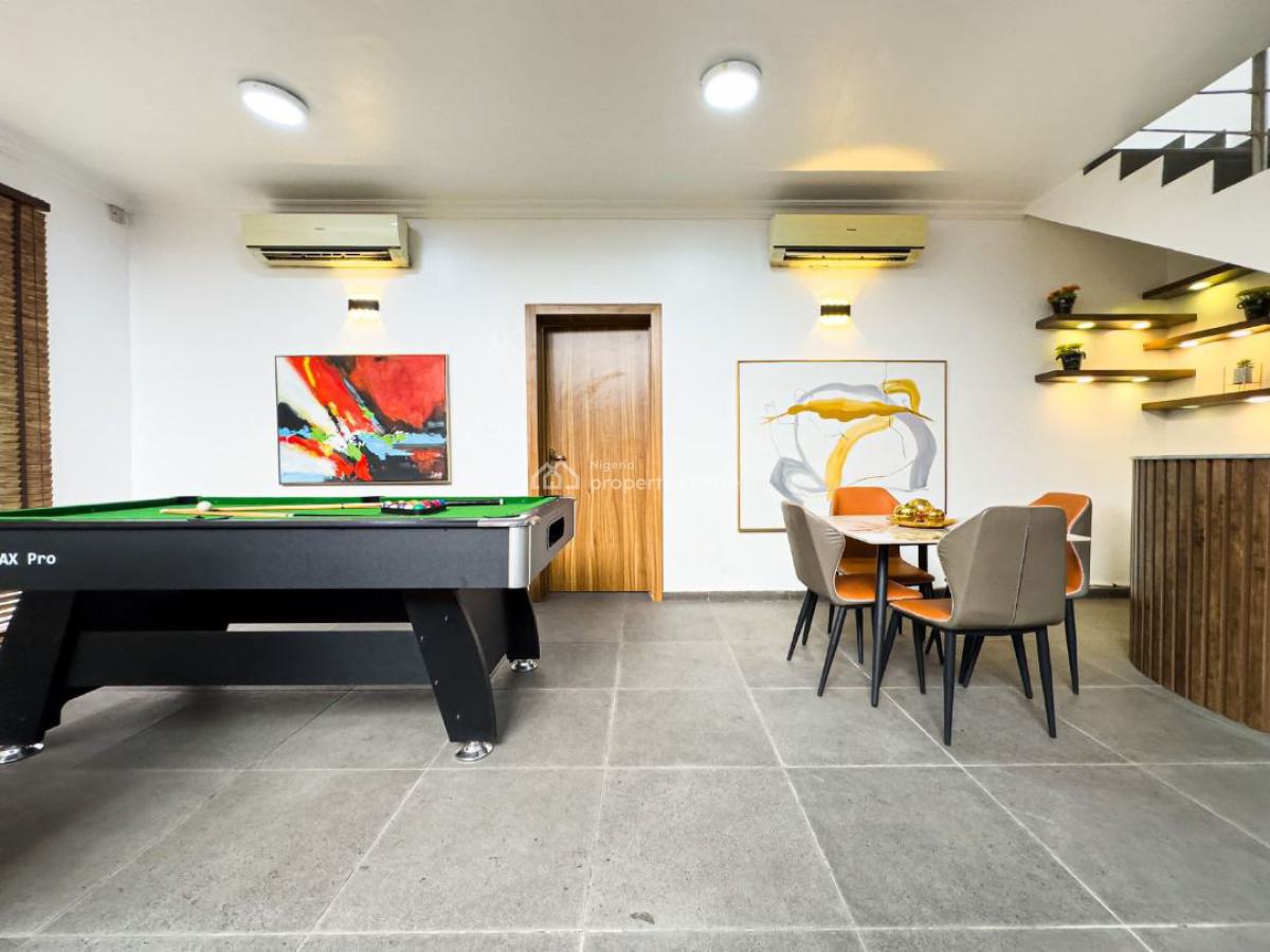 Luxury 3 Bed Terrace Duplex+ Snooker, Lekki Phase 1, Lekki, Lagos, Flat / Apartment Short Let