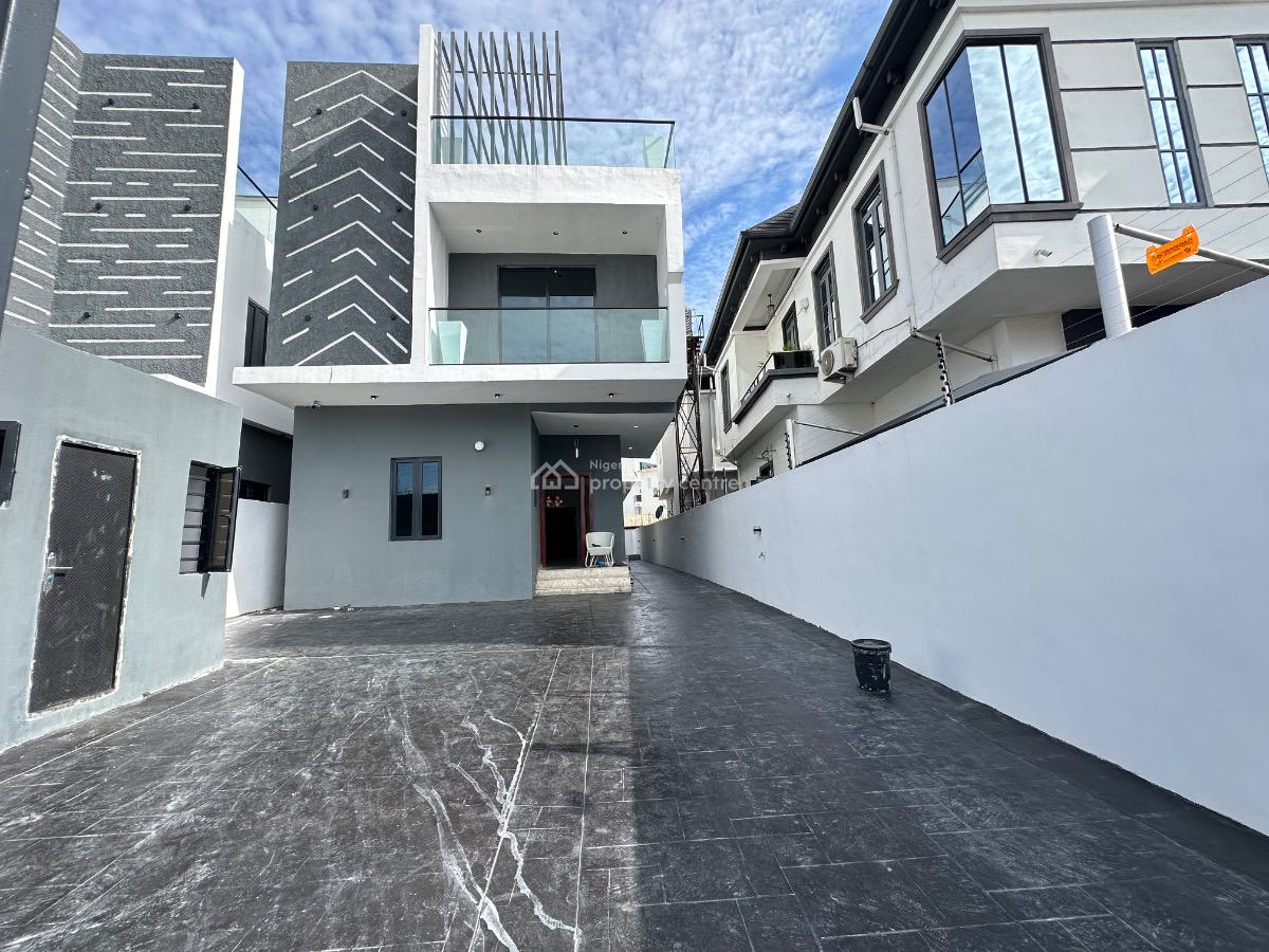 Elegant 5 Bedroom Detached Duplex with Swimming Pool & Bq, Chevron Tollgate, Lekki, Lagos, Detached Duplex for Sale