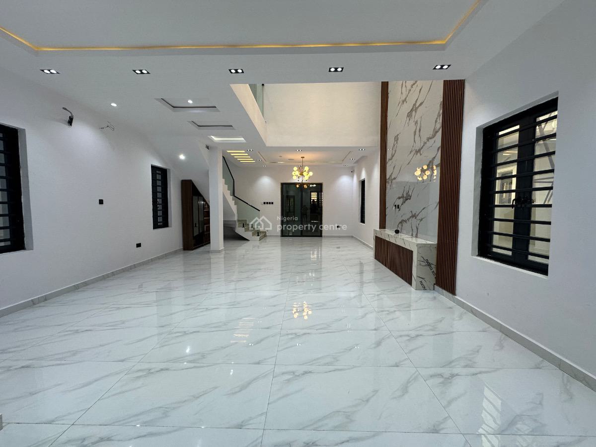 Elegant 5 Bedroom Detached Duplex with Swimming Pool & Bq, Chevron Tollgate, Lekki, Lagos, Detached Duplex for Sale