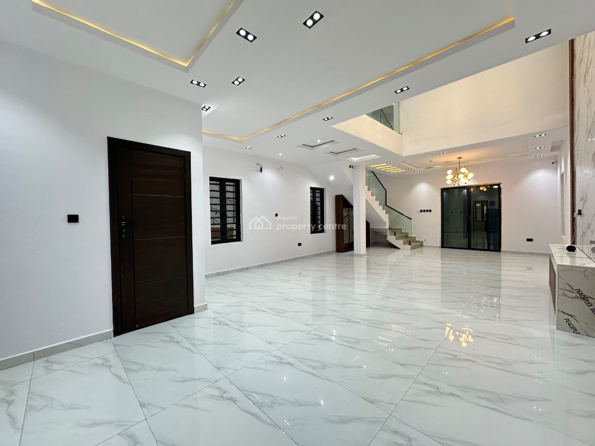 Elegant 5 Bedroom Detached Duplex with Swimming Pool & Bq, Chevron Tollgate, Lekki, Lagos, Detached Duplex for Sale