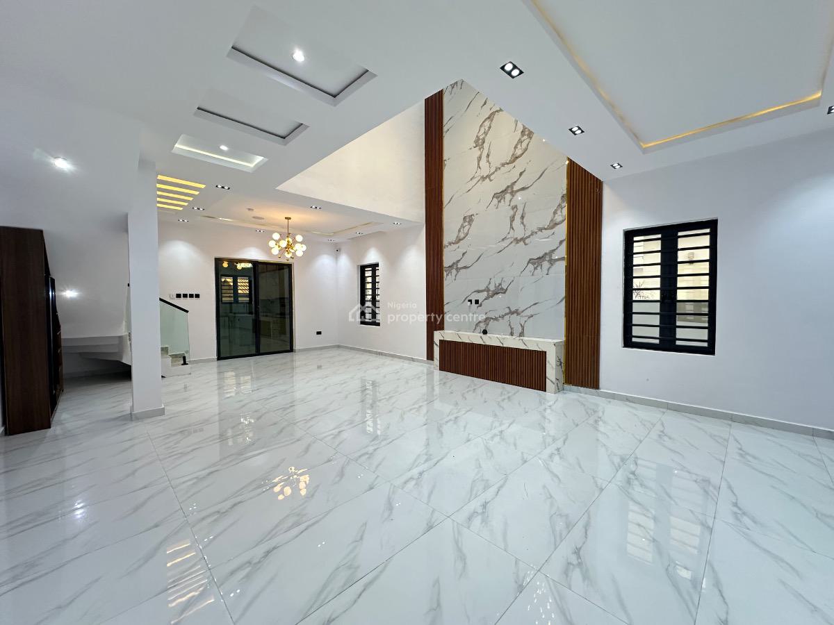 Elegant 5 Bedroom Detached Duplex with Swimming Pool & Bq, Chevron Tollgate, Lekki, Lagos, Detached Duplex for Sale