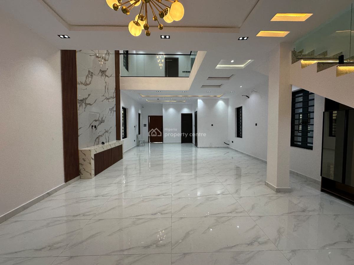 Elegant 5 Bedroom Detached Duplex with Swimming Pool & Bq, Chevron Tollgate, Lekki, Lagos, Detached Duplex for Sale