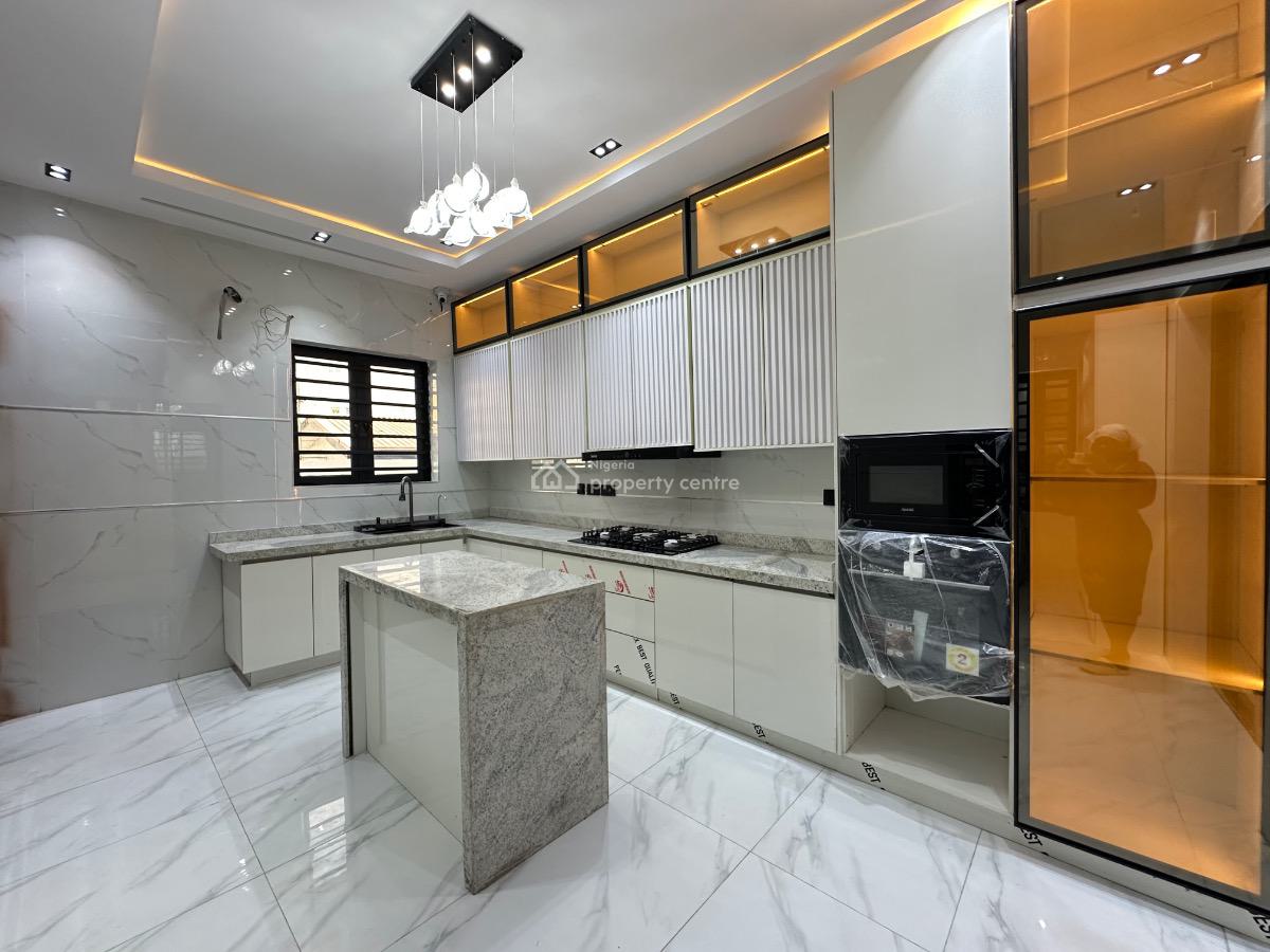Elegant 5 Bedroom Detached Duplex with Swimming Pool & Bq, Chevron Tollgate, Lekki, Lagos, Detached Duplex for Sale