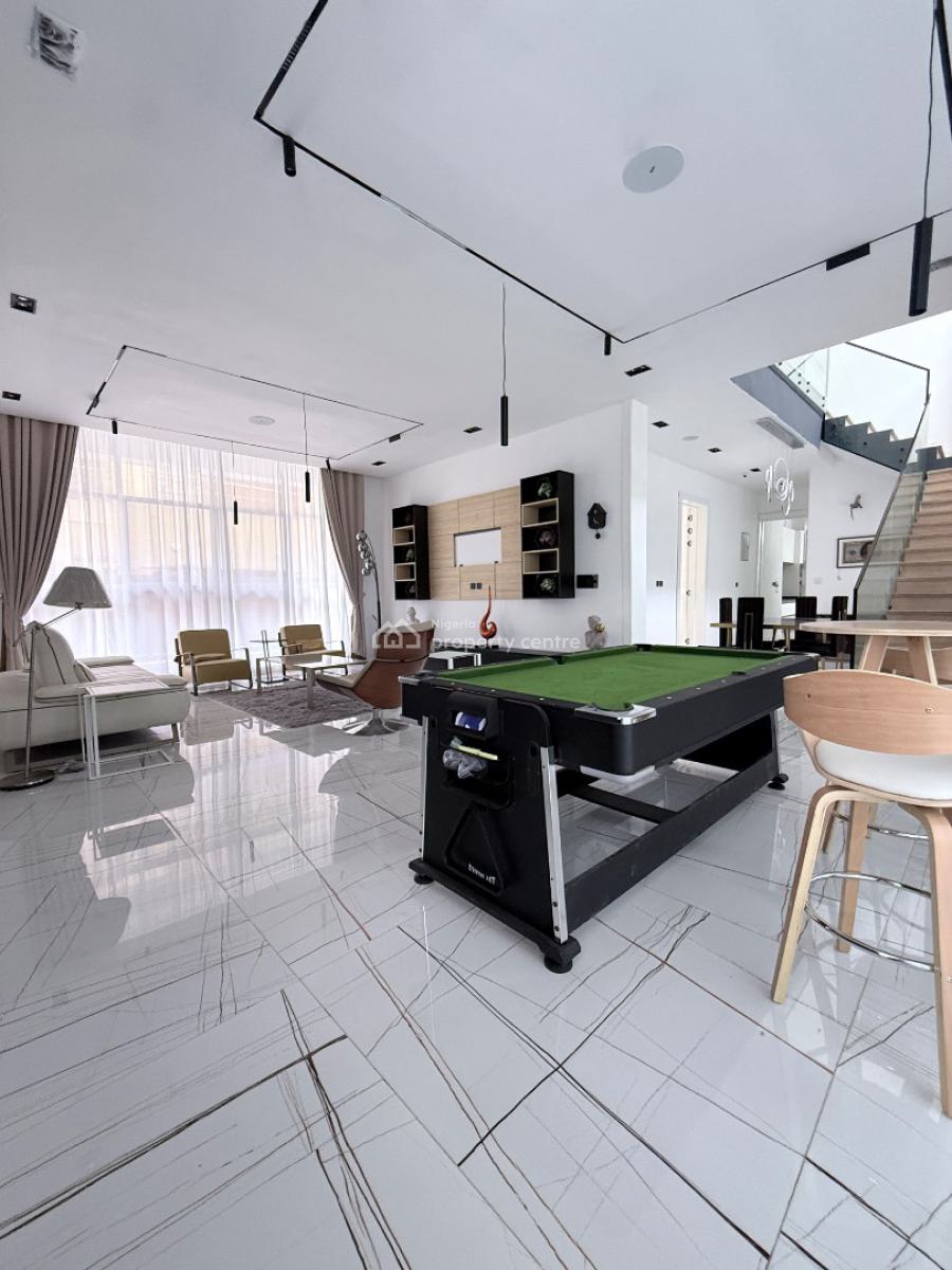 Ultra-luxury 5 Bedroom Fully Automated Mansion with Dodge, Osapa, Lekki, Lagos, Detached Duplex for Sale