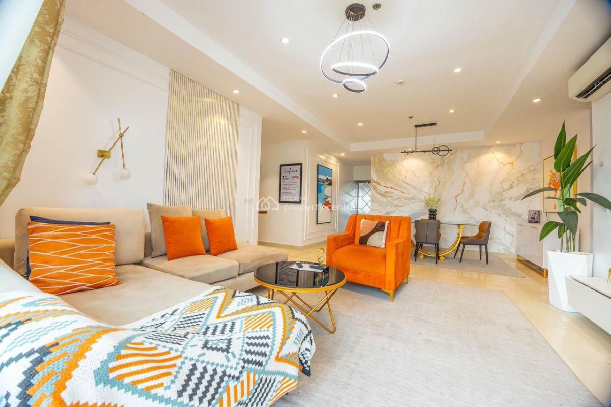 Tastefully Built Fully Serviced and Fully Furnished Three (3) Bedroom, Oniru/ Lekki Right Hand Side, Oniru, Victoria Island (vi), Lagos, Flat / Apartment for Rent
