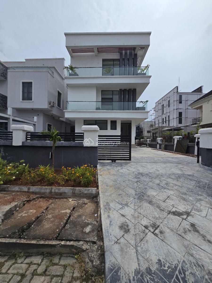 Newly Built 4 Bedroom House, Osapa, Lekki, Lagos, Detached Duplex for Sale