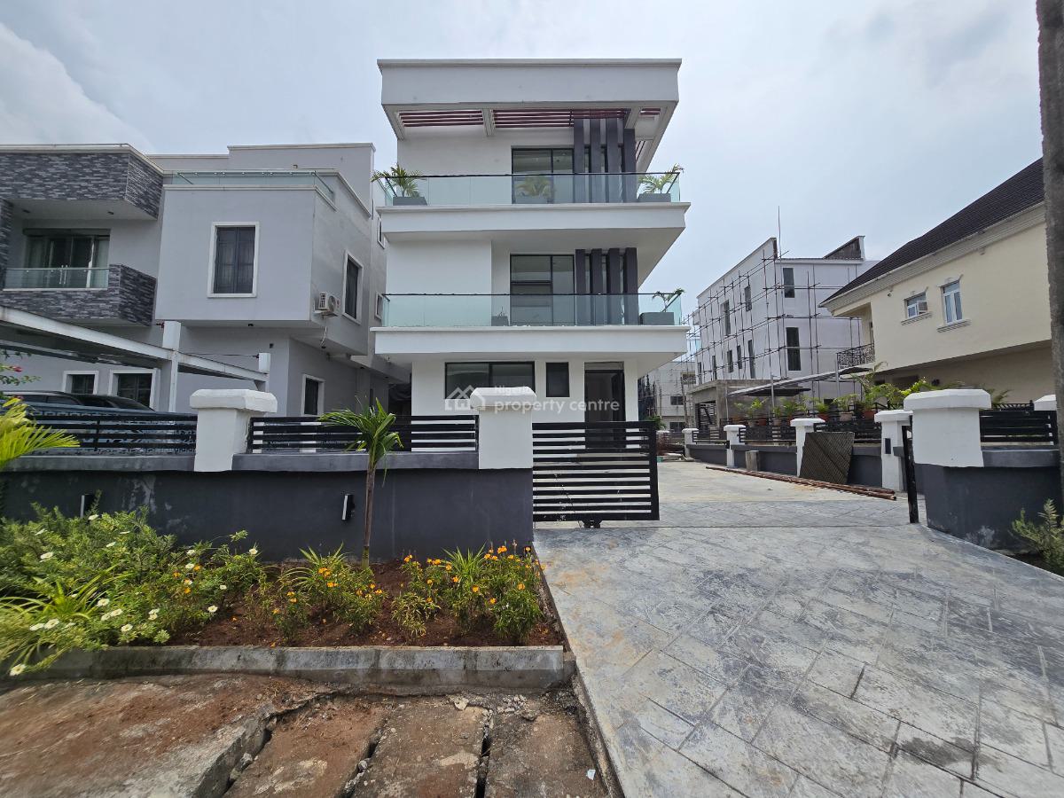 Newly Built 4 Bedroom House, Osapa, Lekki, Lagos, Detached Duplex for Sale