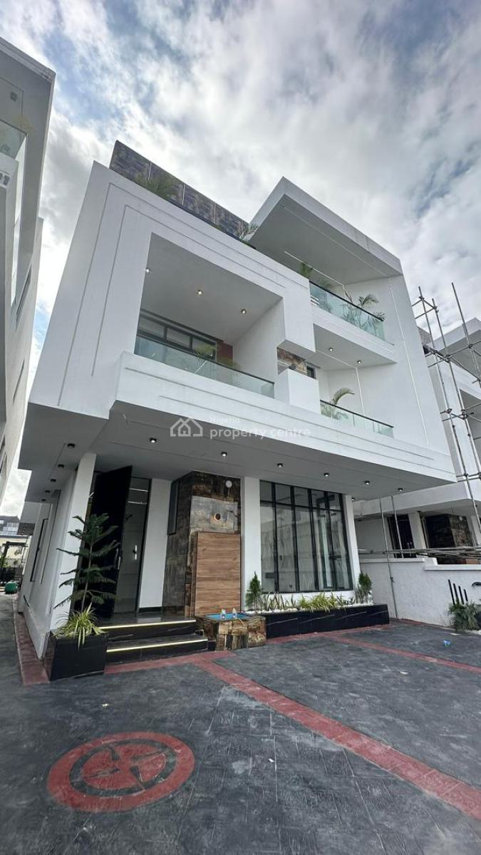 6 Bedroom Fully Detached Duplex with Bq, Chevron, Lekki, Lagos, Detached Duplex for Sale
