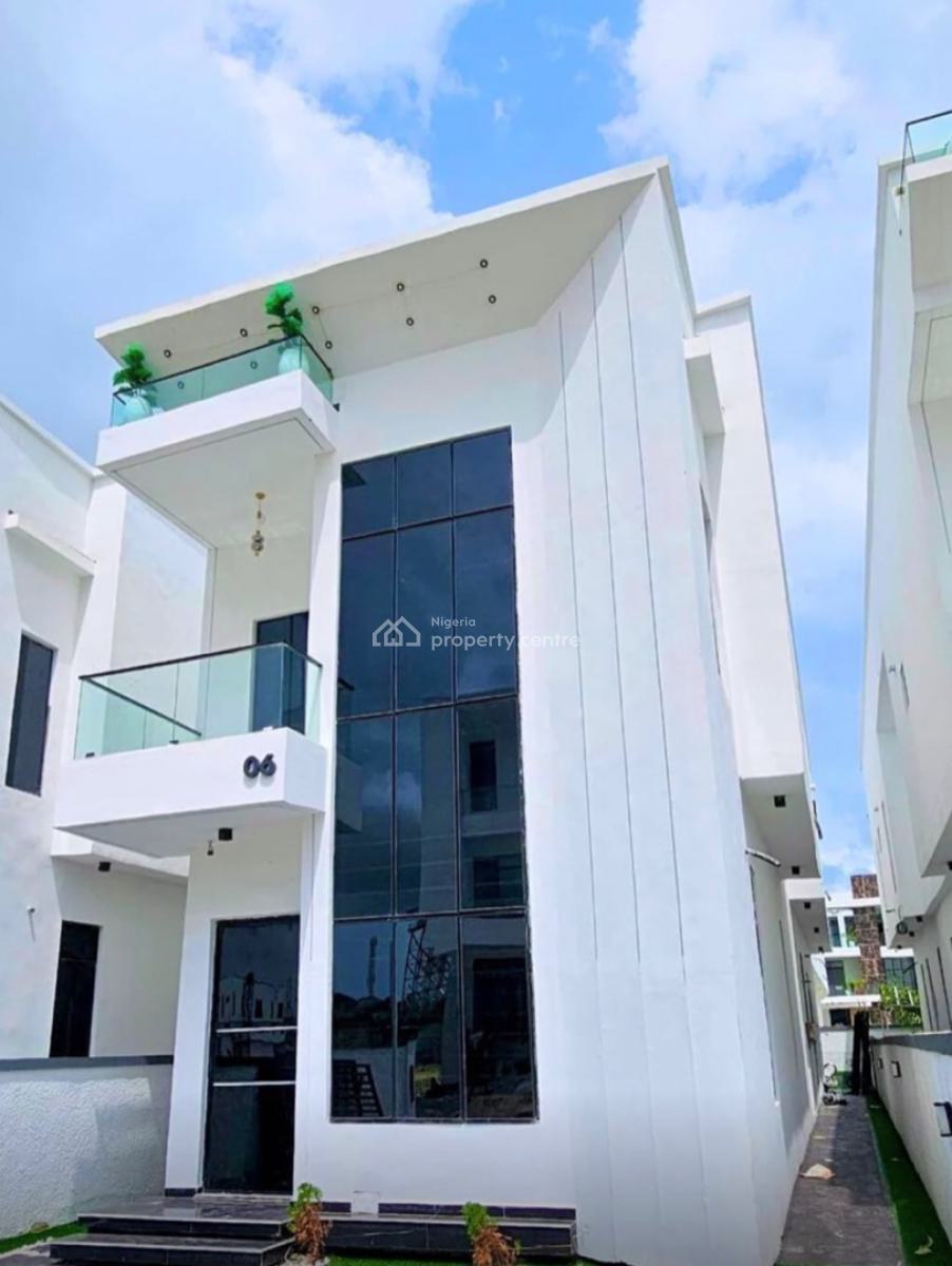 Exquisite 5 Bed Fully Detached Duplex, Chevron, Lekki, Lagos, Detached Duplex for Sale