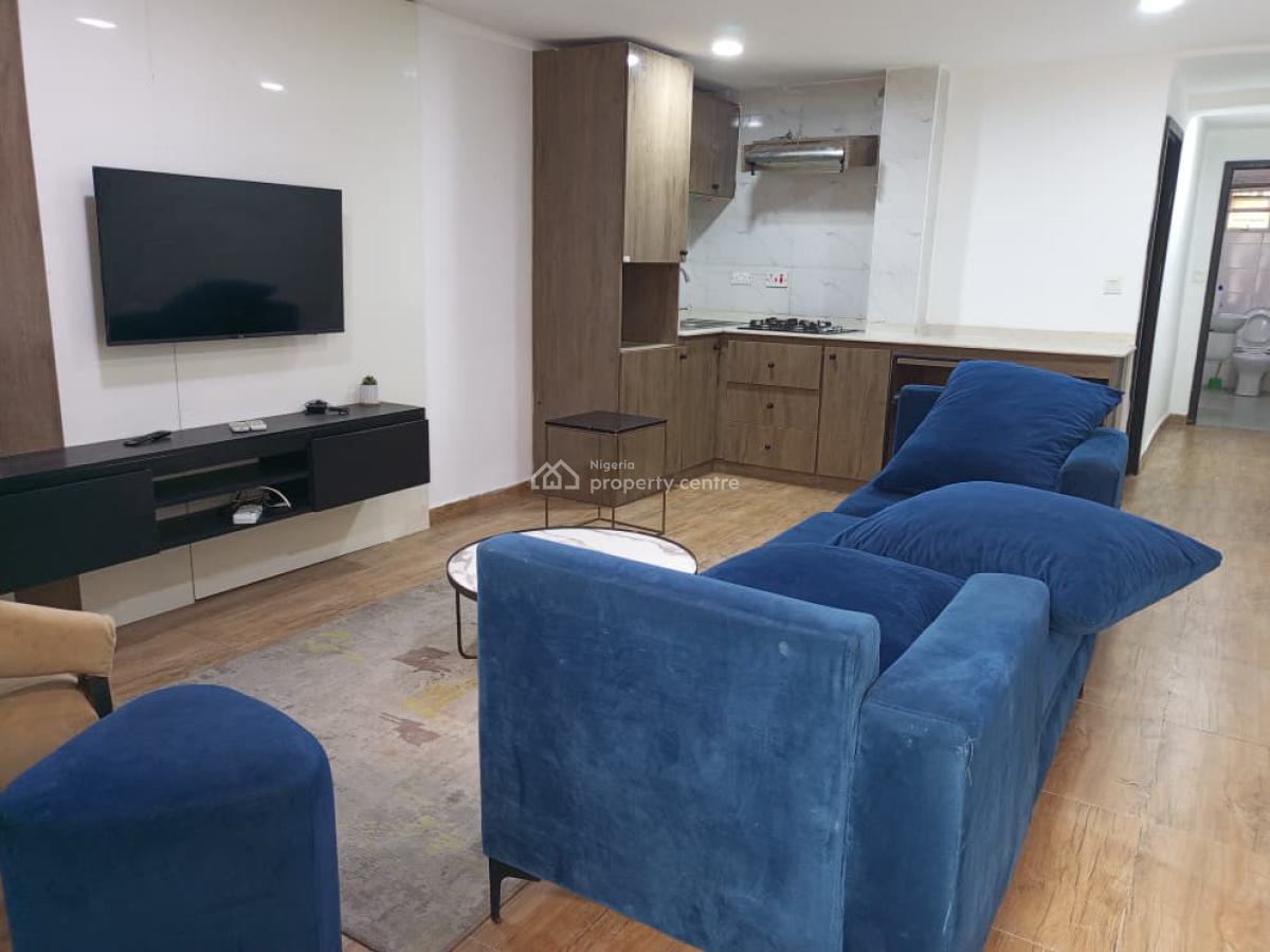 Fully Service Furnished One Bedroom for Monthly Payment, Lekki Phase 1, Lekki, Lagos, Mini Flat (room and Parlour) for Rent
