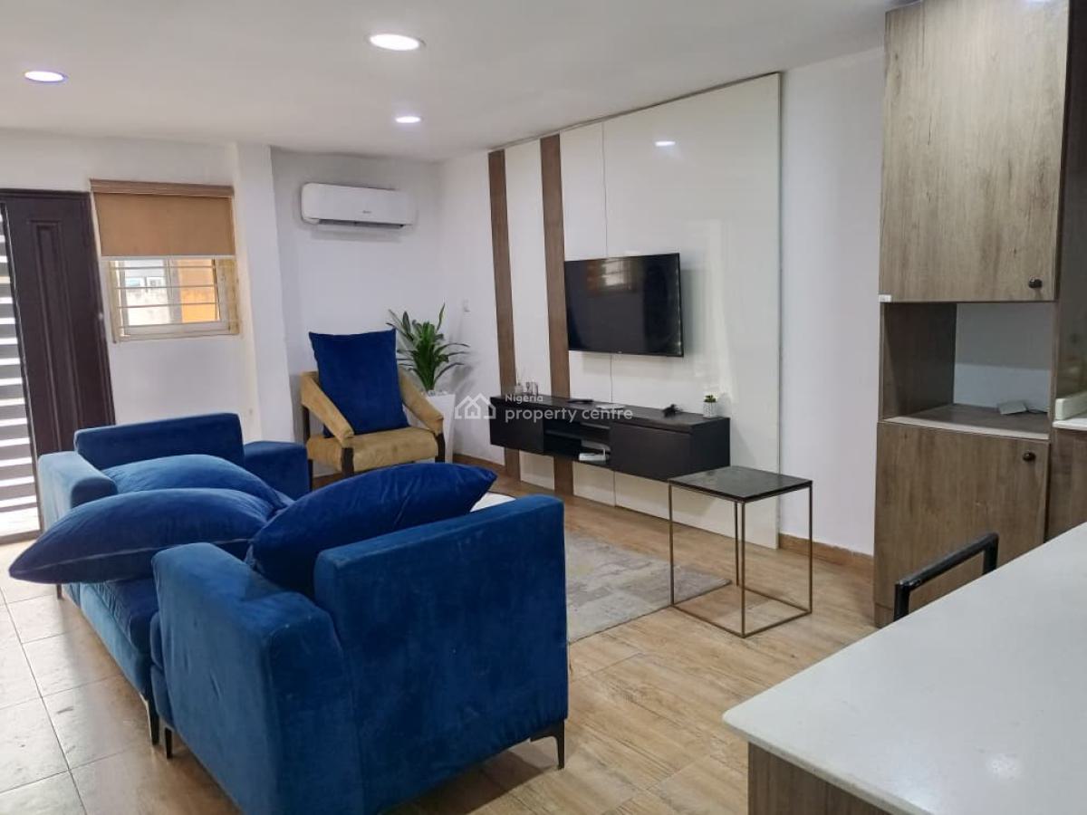 Fully Service Furnished One Bedroom for Monthly Payment, Lekki Phase 1, Lekki, Lagos, Mini Flat (room and Parlour) for Rent