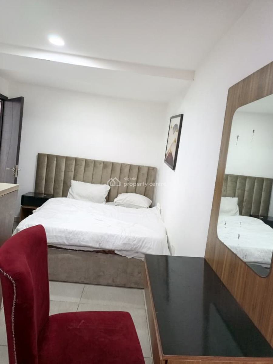 Fully Service Furnished One Bedroom for Monthly Payment, Lekki Phase 1, Lekki, Lagos, Mini Flat (room and Parlour) for Rent