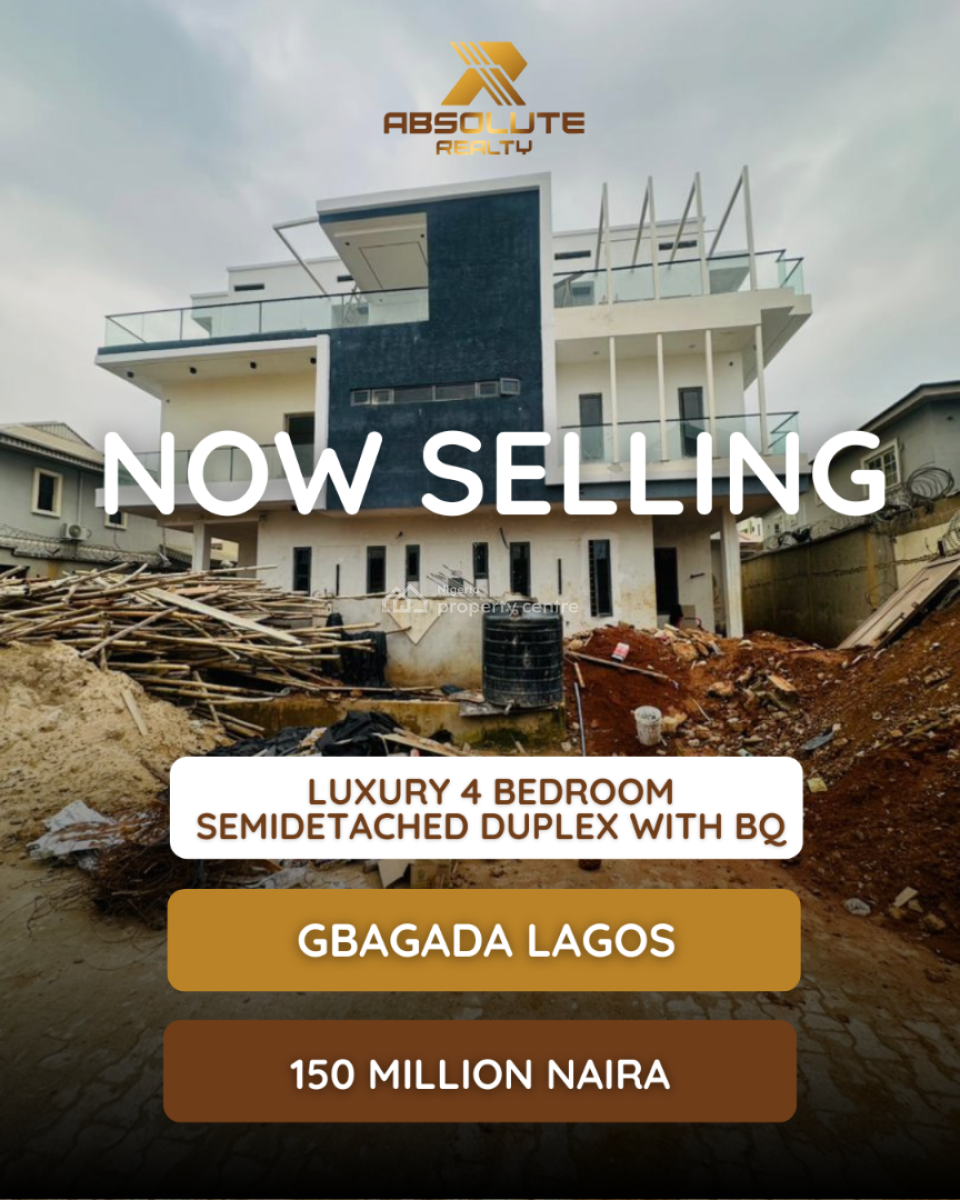 Luxury 4 Bedroom Semi Detached Duplex, Gra Phase 1, Magodo, Lagos, Semi-detached Duplex for Sale