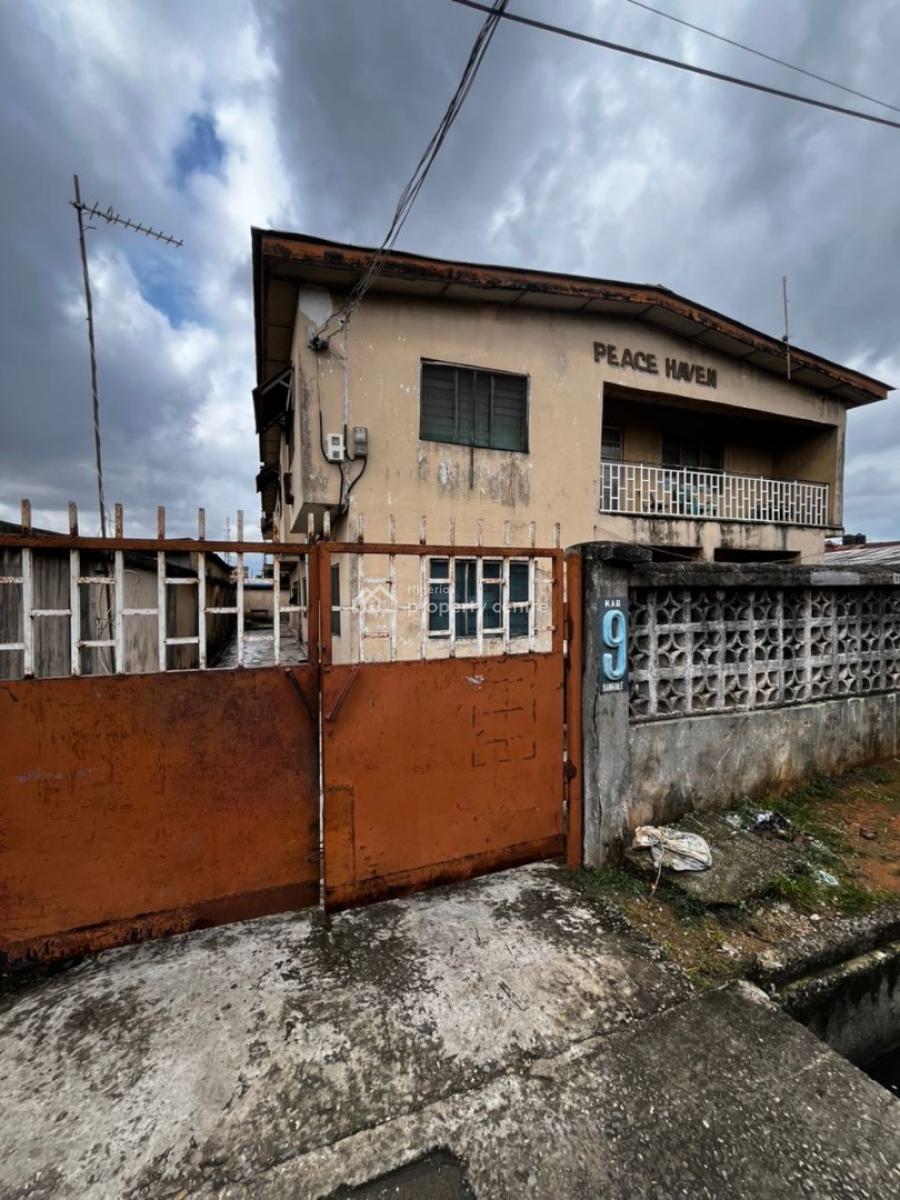 Storey Building on a Full Plot of Land, Ogba, Ikeja, Lagos, Block of Flats for Sale