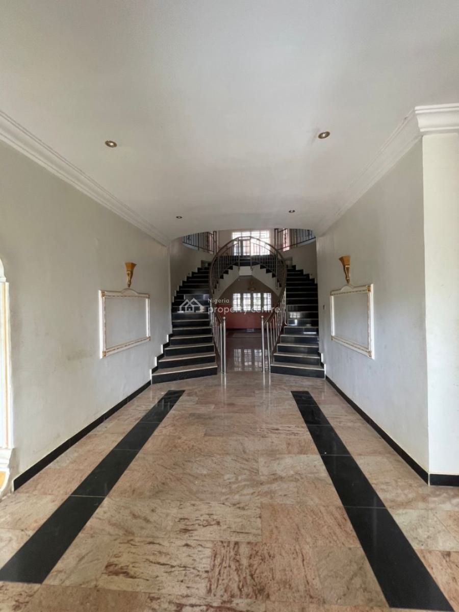 6 Bedroom Fully Detached Duplex and 3 Rooms Bq, Guzape District, Abuja, Detached Duplex for Rent