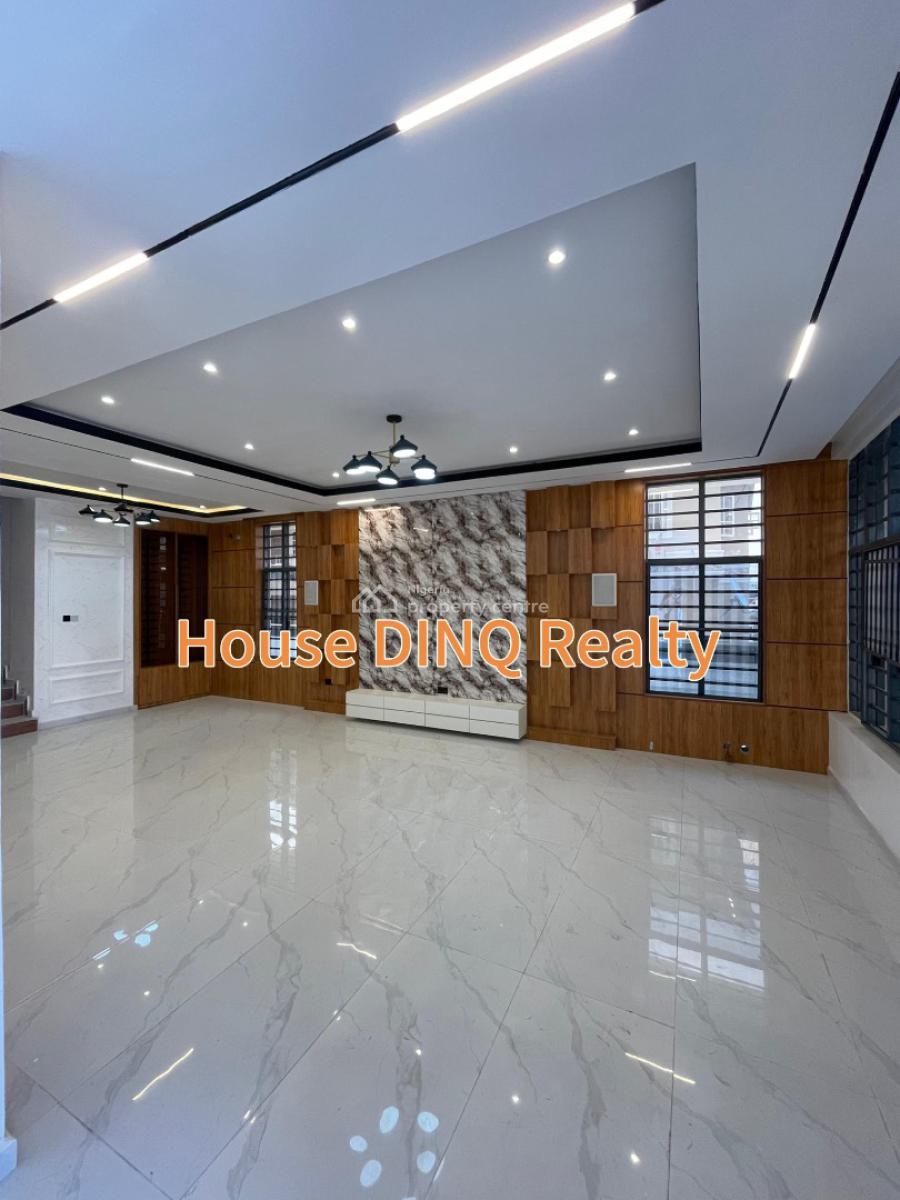 Exquisite 6 Bedroom Fully Detached House with Bq, Chevron, Lekki, Lagos, Detached Duplex for Sale